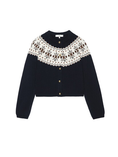 Frame Fairisle Cardigan
