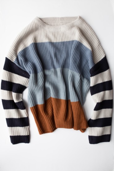 Makin Me Blush Stripe Sweater, $54