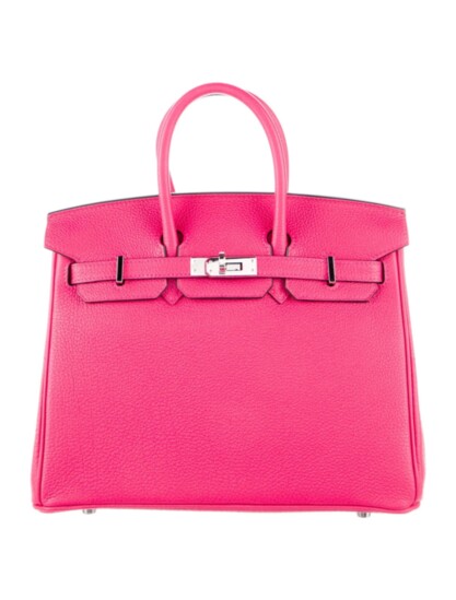 Hermés Birkin bag - the ultimate Veblen good.