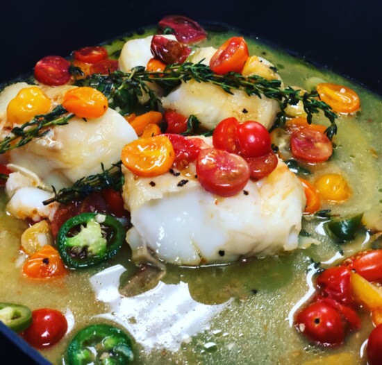 Cod With Tomatoes