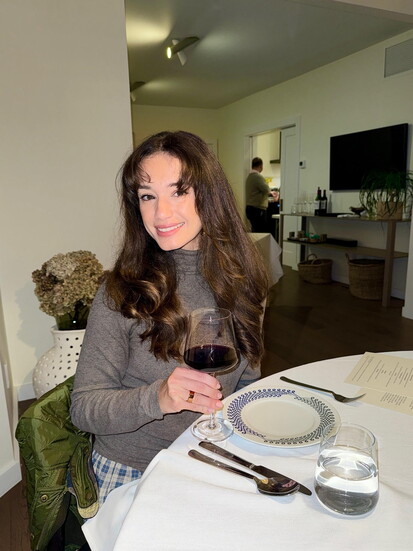 The author, Sophia Andersen. 