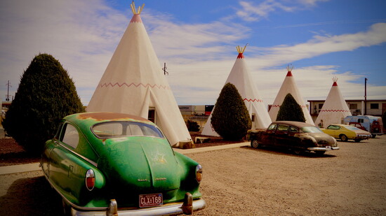 Lots of Old West "Kitsch" in Holbrook, AZ