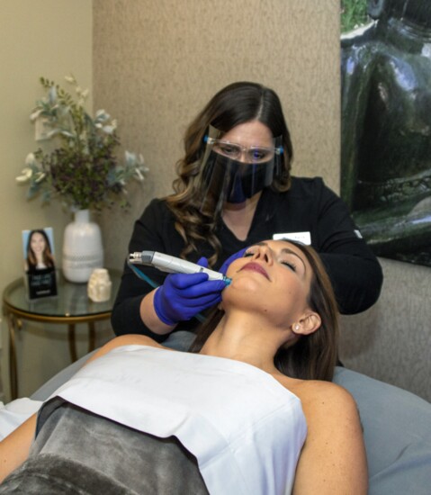 HydraFacial extracts and hydrates the skin
