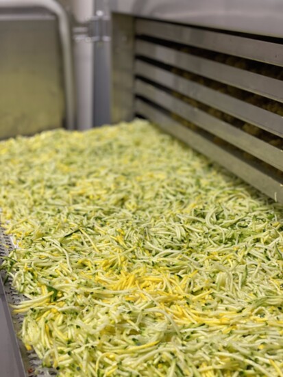 Industrial dehydrators are used to preserve the food