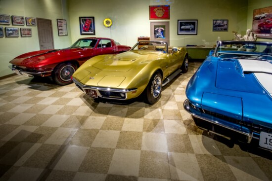 The history of "America's Sports Car" is presented at the National Corvette Museum.