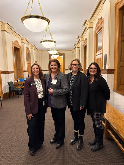 Mental Health Day at the Capitol. NRBH Team with Representative Lori Garcia Sander, who represents House District 65.