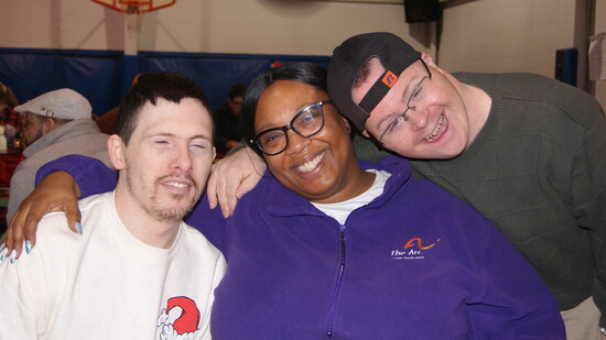 Individuals from Arc at the YMCA. Photo Credit: The Arc of The Piedmont