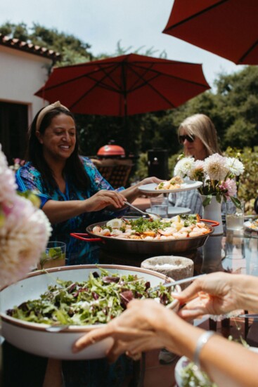 Brittany Meadth cooking class