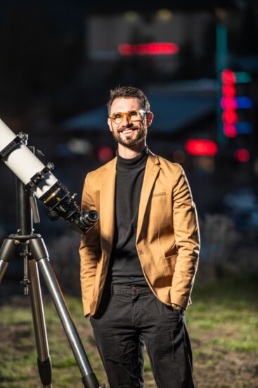 Grant Tandy, local astronomer and astrophotographer, is passionate about sharing his love of night skies with others. 