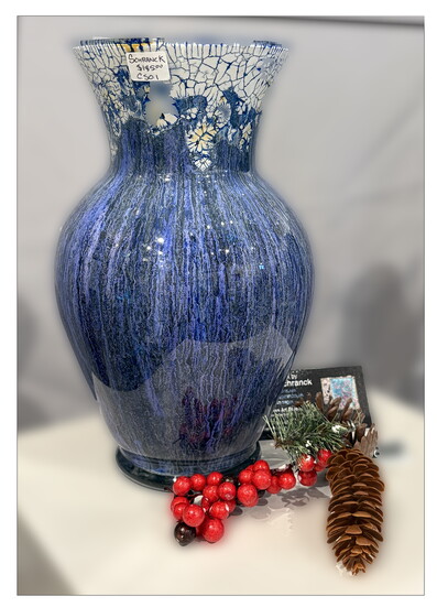 Chris Schranck's Hand-Painted Vase, Depot Art Gallery