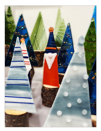 Sally VandeKamp Fused Glass - Depot Art Gallery