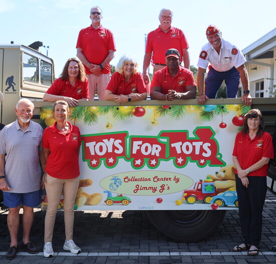 Jimmy G's Toy Box is collecting toys, M-F, 9am-12pm