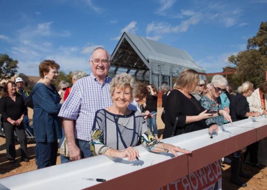 The Bowdens, founders of the Bowden Events Center in Keller.