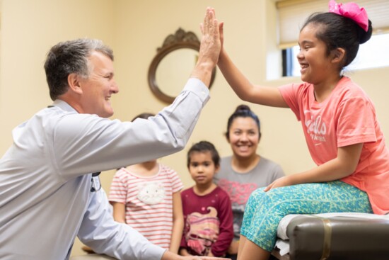 Ric Bonnell at Ruth’s Place, a healthcare and social services agency serving Hood County.