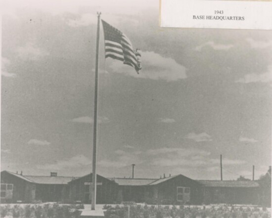 Bergstrom Airforce Base HQ - 1943 