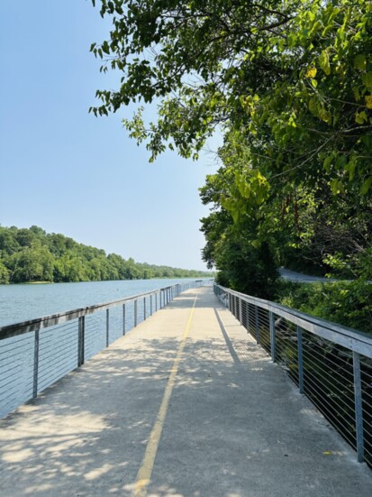 Lake Atalanta. Beautiful lake and trails ideal for strolling, biking, and running