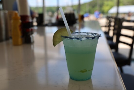 A personal favorite! Drinks and dining with a perfect Smith Lake view!