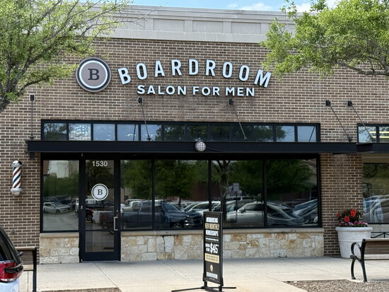 Boardroom Salon for Men on Market Street.