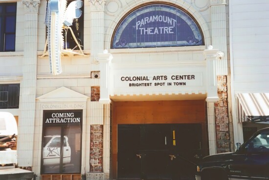 The Colonial Theater within the last few decades