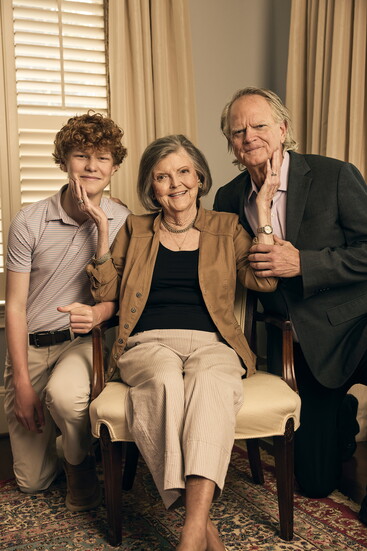 Three generations: Jane, Collier, Collier Jr.