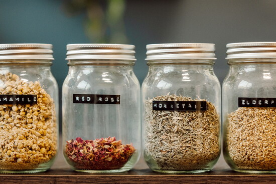 Fresh brewed tea is offered to patients at Intuitive Spine.