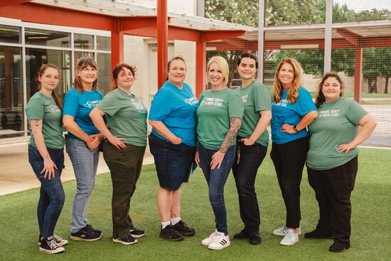 HSNT Keller staff and volunteers.