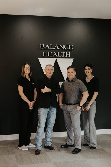 Balance Health Providers: Jen Wenning, Frank Morgan, Jessica Travis, & Lindsey Hill