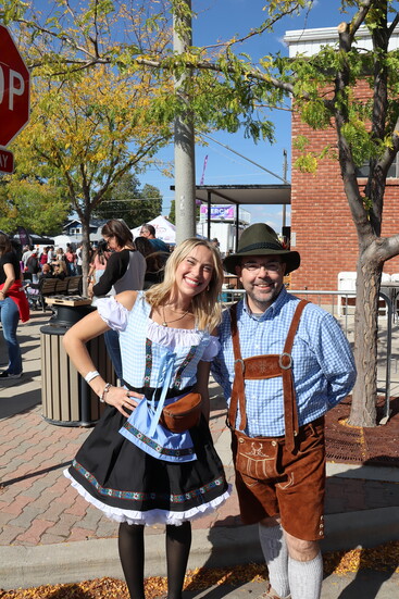 Sean Evans and his team embrace Oktoberfest