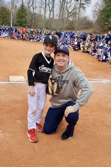 Derek Norton and son Jack