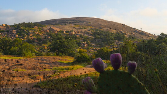 The enchanting hills around Enchanted Rock.