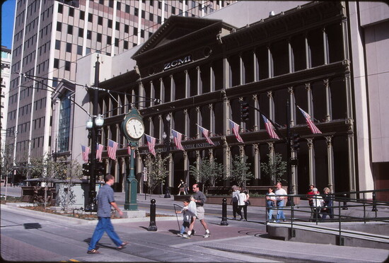 ZCMI facade in the 90's- Utah State Historical Society