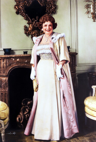 Perle Mesta, Washington's most popular hostess, in her glamour years. (Photo: Johnny Melton, Oklahoma Historical Society)  Mom: 	Born Pearl Sk