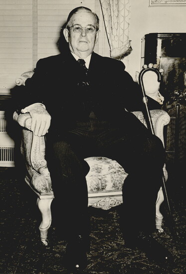 William B. Skirvin. He made a fortune in real estate and oil and built the largest hotel in Oklahoma City, The Skirvin. (Oklahoma Historical Society)