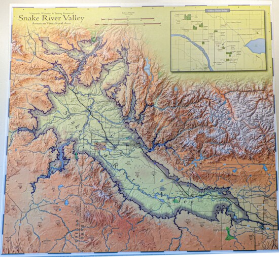 Snack River Valley Map