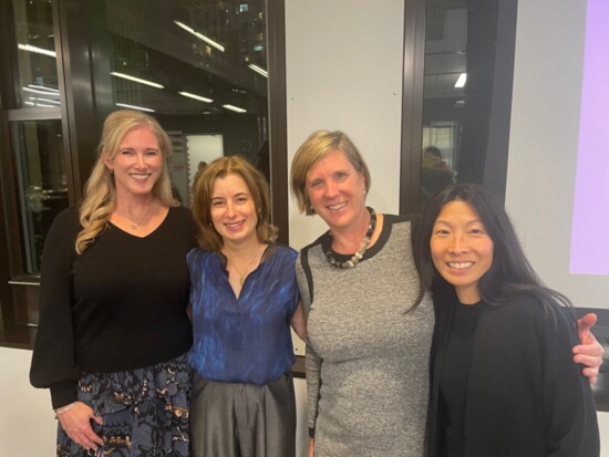 PYP Seattle's 2023 Grant Champions: Shannon Leversedge, Linda Floyd, Jody Kris, and Julie Yee