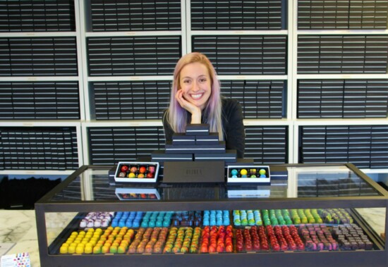 Meggie Mobley, owner of Bijoux Handcrafted Chocolates in Des Peres