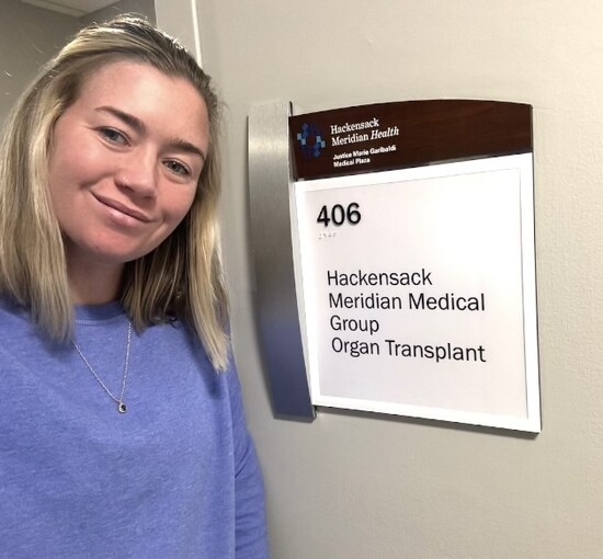 Outside the Office at HUMC after the 6-month post-surgery visit. That office is where all screening, testing, and follow-up appointments takes place.