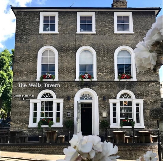 The Wells Tavern in Hampstead Heath.