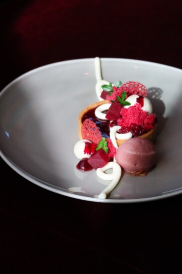 Desserts at Yolan from Executive Pastry Chef Noelle Marchetti always shine. 