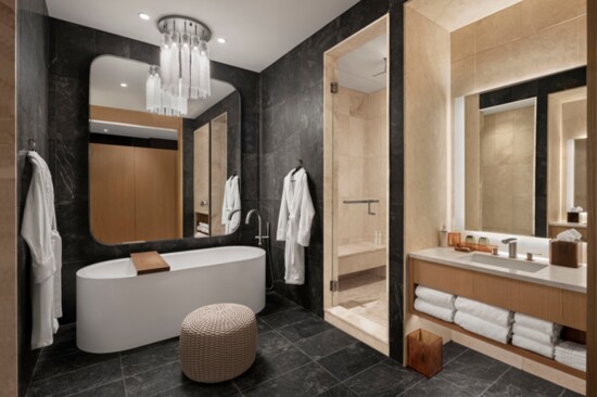 Presidential Suite bathroom at The Joseph, a Luxury Collection Hotel, Nashville