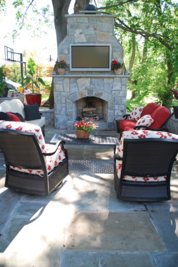 Outdoor Fireplaces Add Quality Living Space to Your Home