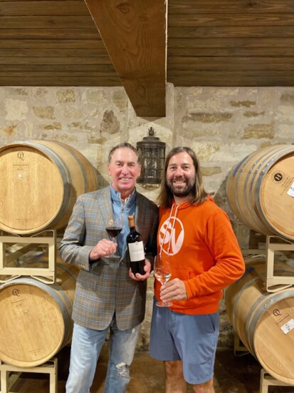 Guy Alan Weinhold, CFP® AAMS® at Spicewood Vineyards