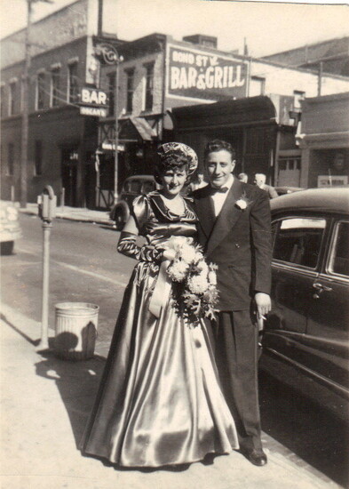 Original Bond Street Bar Photo, 1948