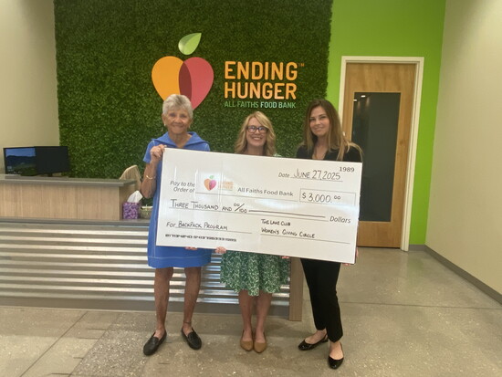 All Faith's Food Bank Back Pack Program 