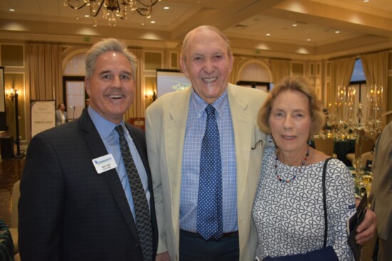 C. John A. Clarke, his wife and Mark at the LWR Activities “Community Appreciation” event in January of this year. 