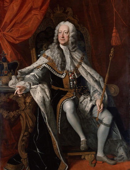 King George II (namesake of the state)