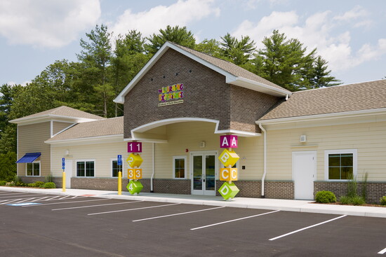The exterior of The Learning Experience's new facility in Avon. 