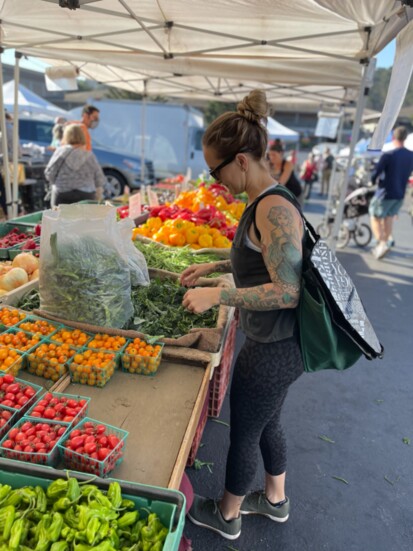 Organic Produce in Abundance