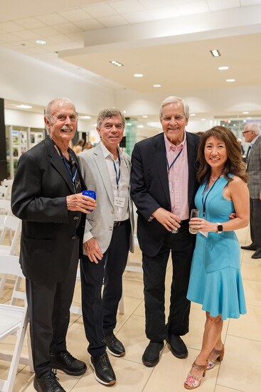 Larry Nisson, Dr. James Olsen, Ken Fischer, and Soojin Kwon