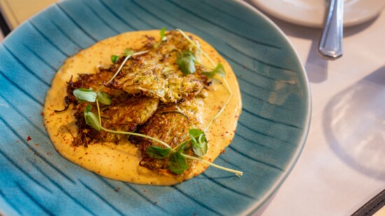 Zucchini Fritters with Lemon-Caper Aioli